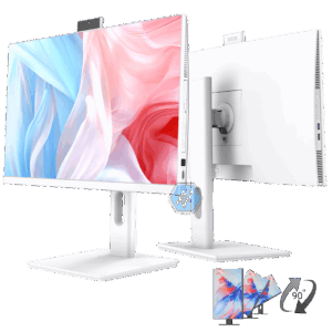 24 inch LED Multimedia All in One PC Intel I7-12700, 16Gb DDR4, 512Gb SSD, 8MP Webcam, Security Finger Print, Windows 11 Original